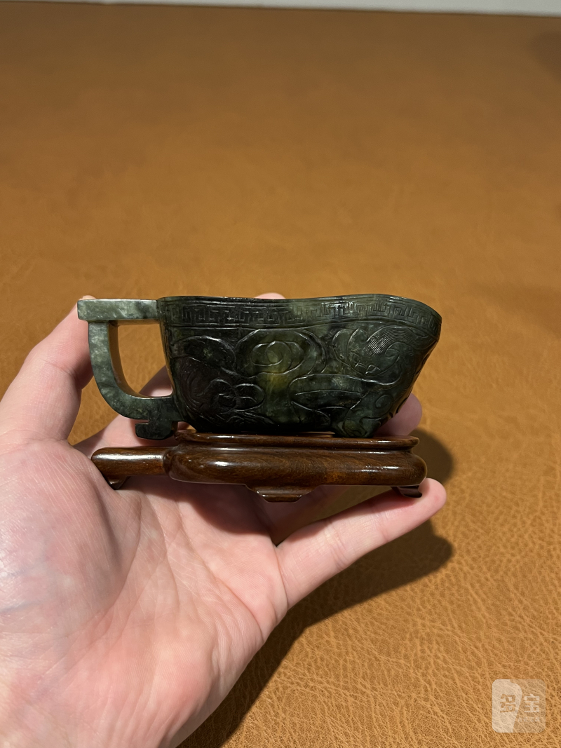 明 青玉匣杯 - 图2